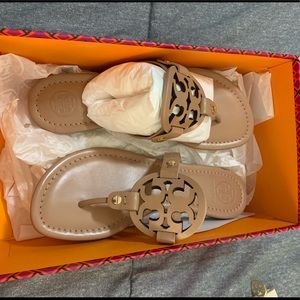 Tory Burch Miller Sandals - Brand New - Size 6